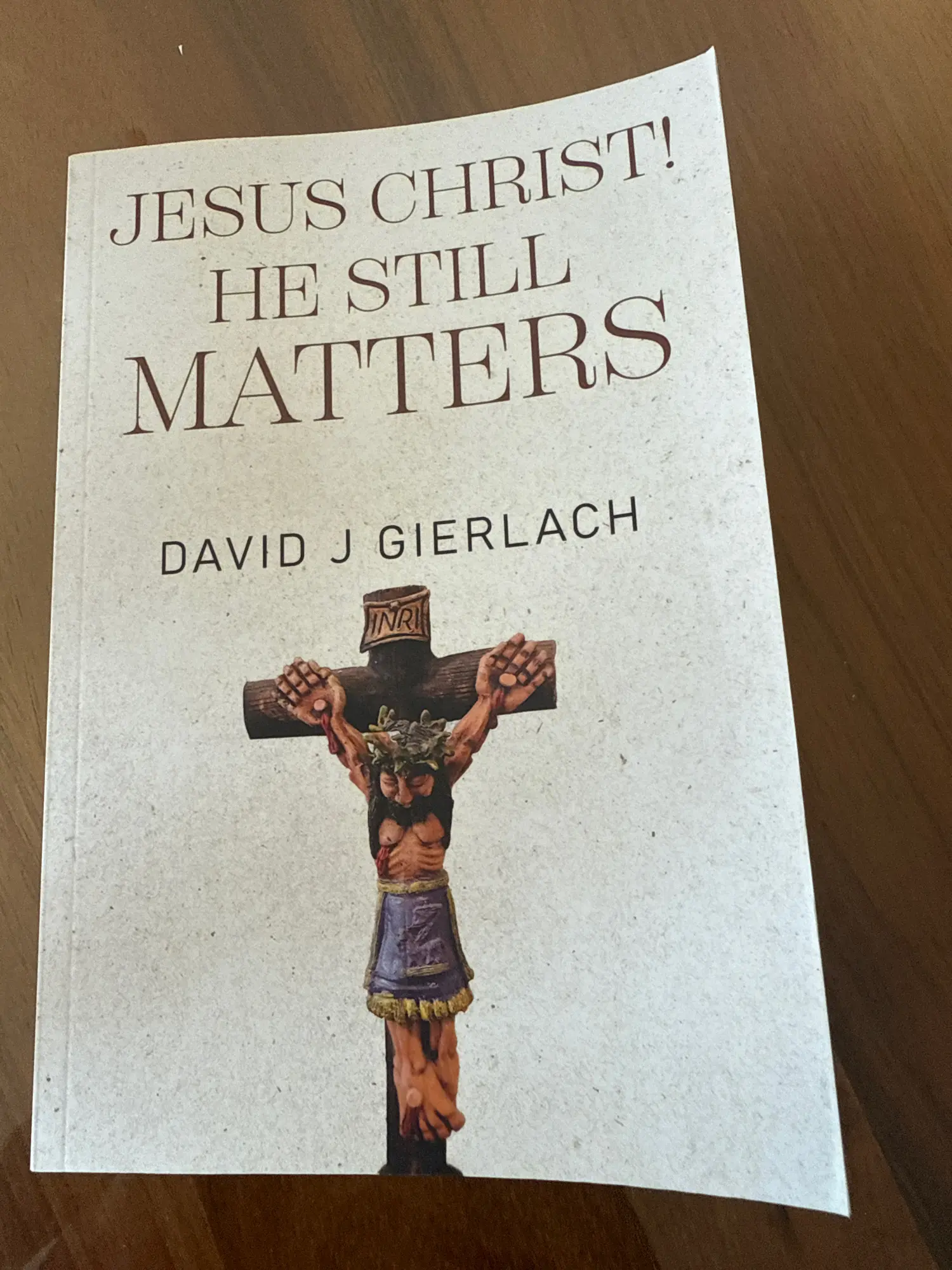 Jesus Christ ! He Still Matters.  Explore our faith in perhaps an entirely new light. As Christianity is under attack by Christian nationalists, this book seeks to return the faithful to the original message of Jesus of love, compassion, justice & mercy.