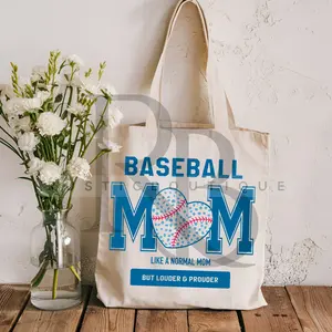 Baseball Tote Bag Baseball Mom Tote Bag