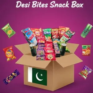 Desi Bites Bundle Box- Mixed Snacks Salt Crunchy Desi Bites Bundle Box- Mixed Snacks Salt Crunchy