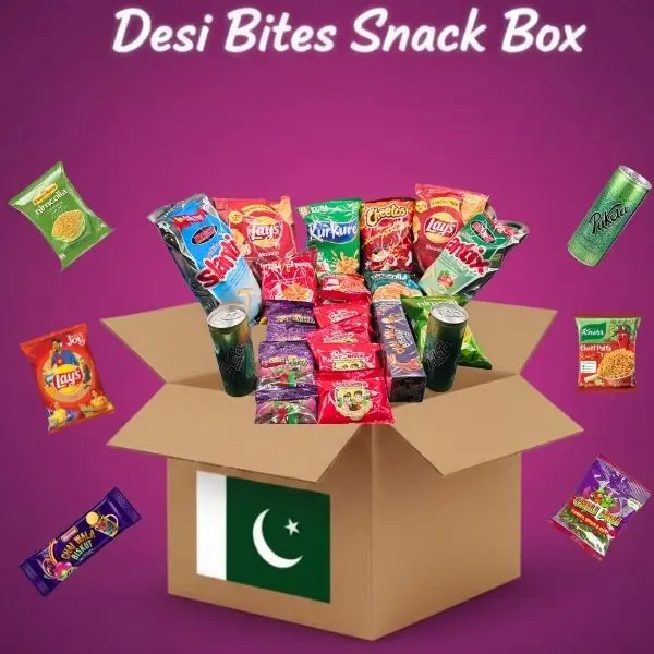 Desi Bites Bundle Box- Mixed Snacks Salt Crunchy
