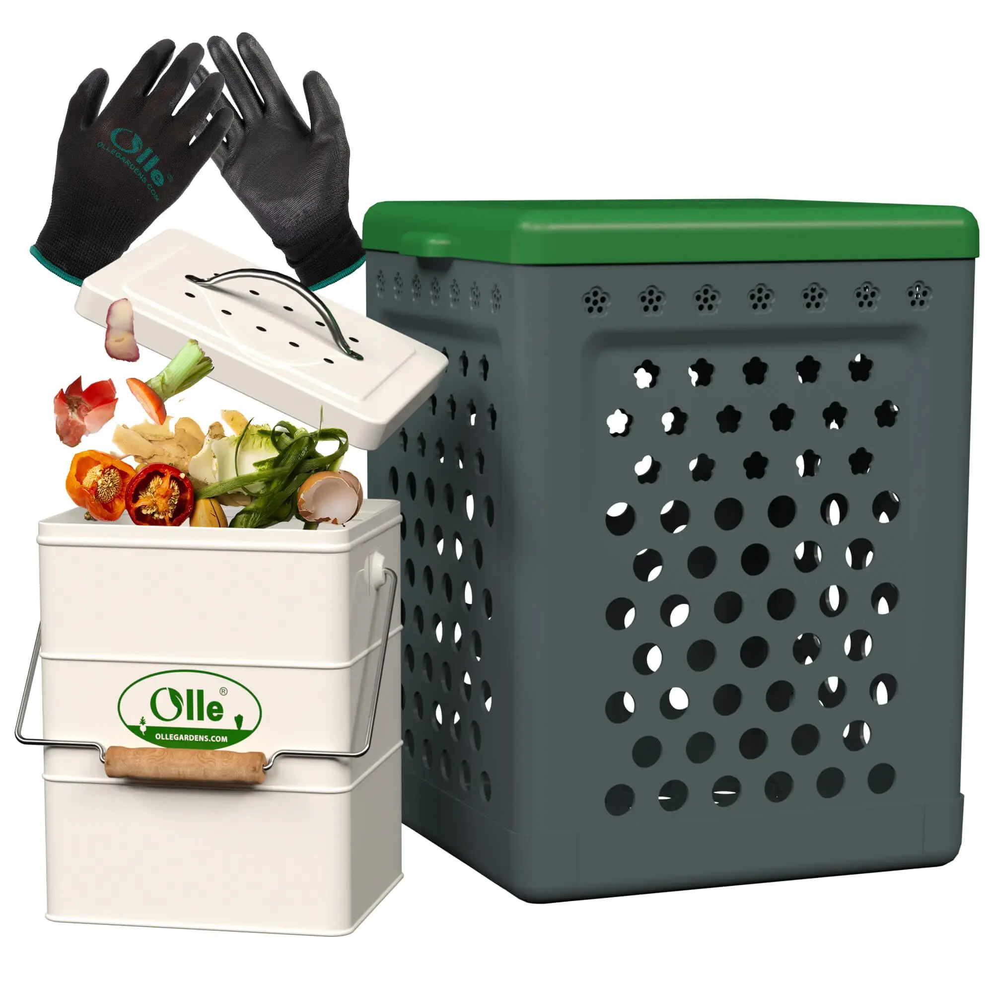 OLLE Garden In-ground Worm Compost Bin OLLE Garden In-ground Worm Compost Bin