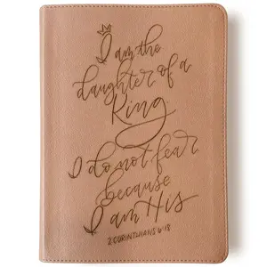 Personalized CSB She Reads Truth Bible - Rose Gold - I Am the Daughter of the King - Hand Lettered and Engraved