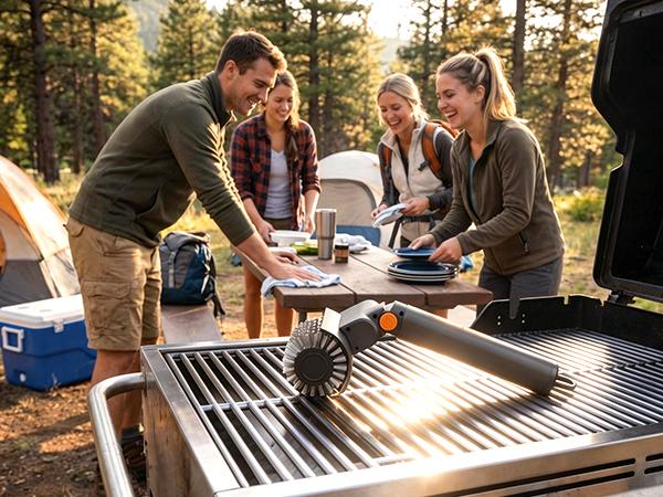 Upgraded Electric Grill Brush - Extreme 50kg Torque Power Grill Brush, 7.4V Motor, Safe for All Grills, SUS304 Anti-Shedding Bristle, with Heat Resistant Mat & Polishing Pad Upgraded Electric Grill Brush - Extreme 50kg Torque Power Grill Brush, 7.4V Motor, Safe for All Grills, SUS304 Anti-Shedding Bristle, with Heat Resistant Mat & Polishing Pad