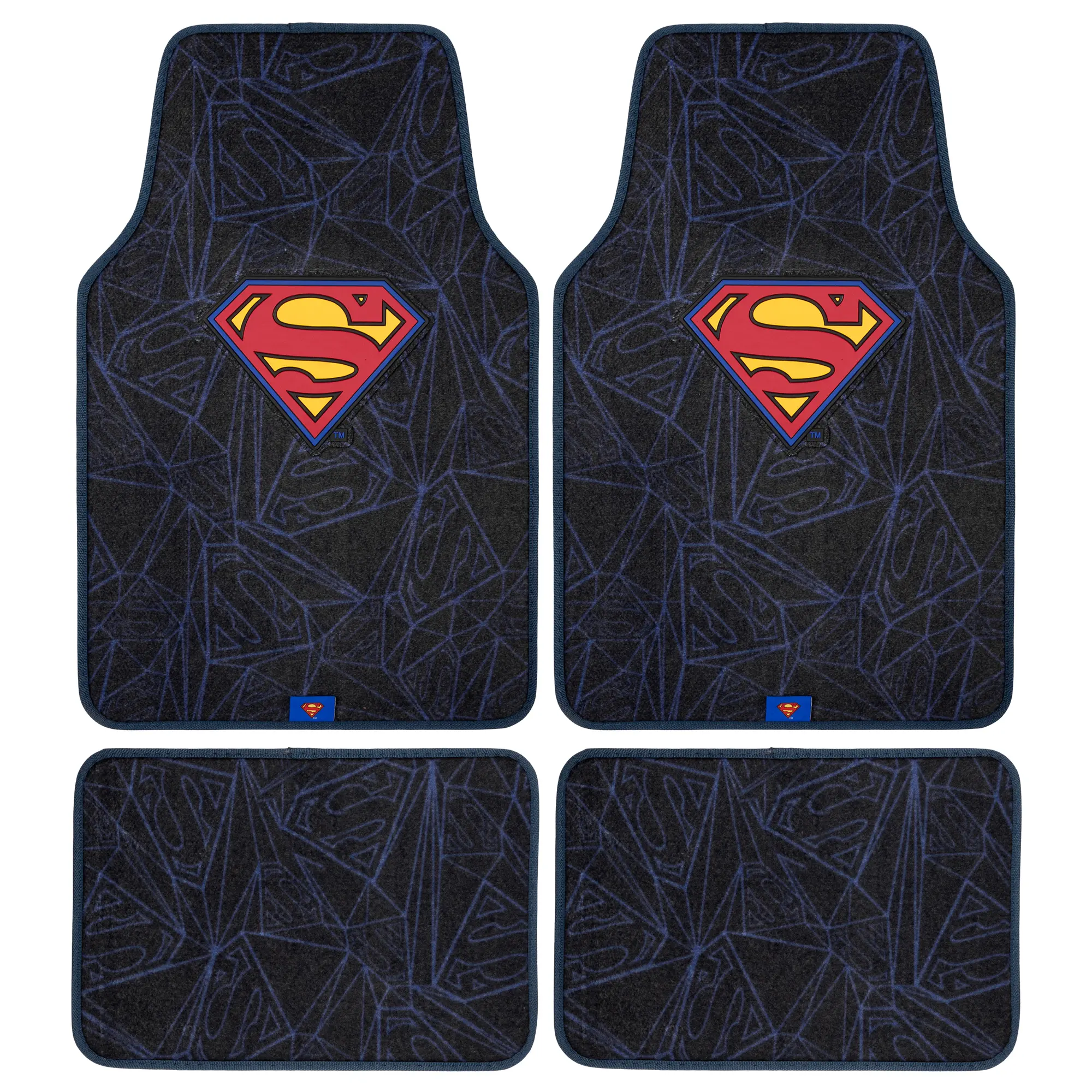 Superman W/ Logo Bg - Carpet