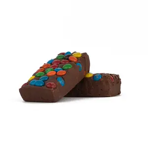 Uncle Butch's Chocolate M&M Fudge - Creamy and Smooth with Decadent Chocolate and M&M crunch - Made with Real Butter - Delicious Candy Treat for Dessert or Snack - Gift for Mom, Dad, Grads - Party and Shower Favors - Ships Fresh Daily - 16, 24 or 32oz