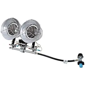 Heat Hog HOGREM-32-TTC-O Remington 32000 BTU LP Double Head Tank Top Heater