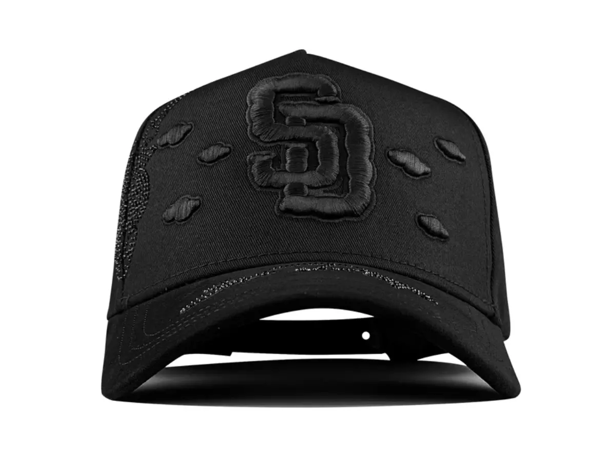MZ HATS SAN DIEGO CLOUDS BLACK SNAPBACK HATS MZSDCLOUD BLK