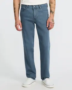 Express Slim Straight Dark Gray Wash Flex Fleece Jeans