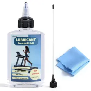 Premium 100% Pure Silicone Treadmill Belt Lube High Temperature Resistant With Rigid Application Tube Easy to Use Suitable for Most Treadmills