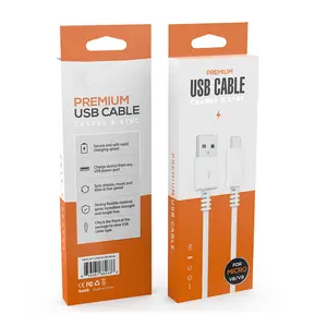 Micro 2.1A USB V8V9 Strong Fast Charging Data Cable, Heavy Duty USB Cord with Premium Package, 3FT Durable Sync & Charging USB Wire for Micro V8V9 Port Devices, Phones, Tablets, Gaming Accessories