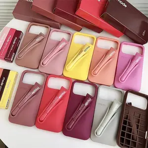 Lipstick and Lip Gloss Phone Case for iPhone 11 12 13 14 15 16 17 Pro Max Plus
