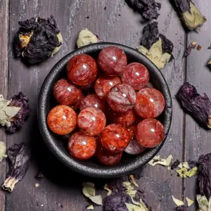 Fire Quartz Mini Sphere