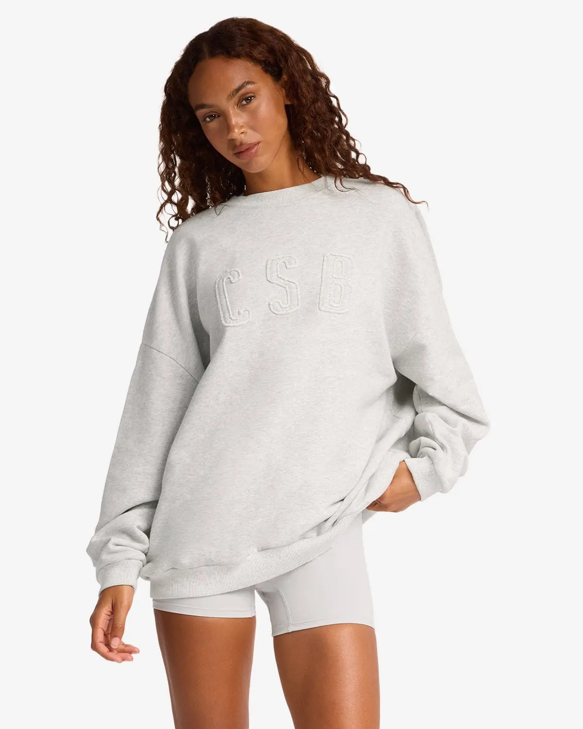 CSB Crewneck Sweatshirt | Snow Marle