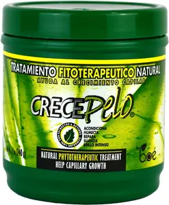 Natural  Hair Growth Treatment Jar, Deep Conditioning & Repair for Stronger, Healthier Hair - Moisturizing & Nourishing Formula with 100% Natural Extracts - No Colorants - 8.5 oz Haircare Moisturize
