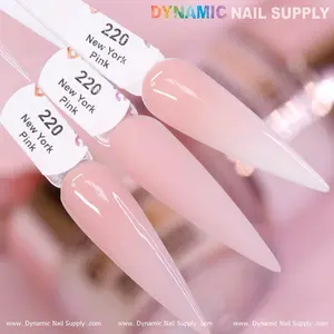 Dynamic Nail Supply Acrylic Powder (#220) New York Pink - Best Cover Color for Daily Usage