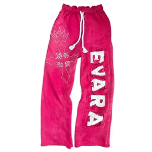 Evara Sweatpants "Rosé" Comfort - Stylish Pink Color, Unique Design, Casual Wear, Versatile for Everyday Outfits