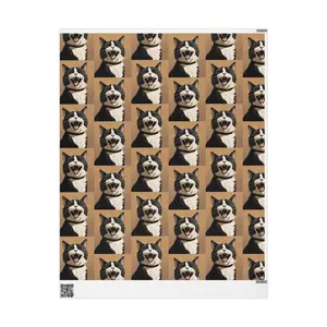 Tuxedo Cat, Wrapping Paper, Cat Lovers, Cat, Funny, Laughing, Christmas Gifts, Birthday, Celebrate