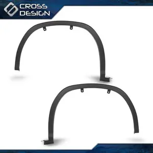 CROSSDESIGN Fender Flare Molding Trim Fit For Lexus RX350 RX450h 2016-2019 Front Left &Right