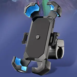 Motorcycle Phone Mount Auto Lock  Bike Phone Holder 100mph Military Anti Shake