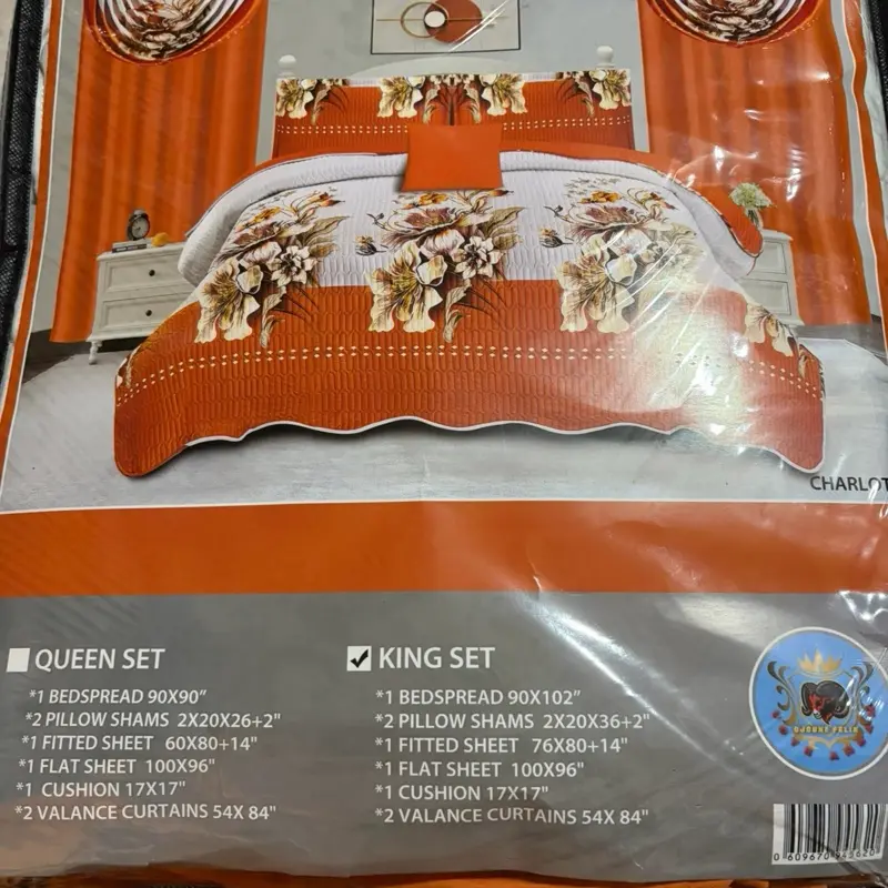 8 Pcs Bedspread set