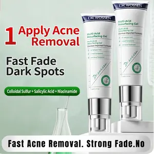 Acne Treatment Gel – Deep Soothing Acne Natural Formula, with Salicylic Acid + Sulfur + Niacinamide for Severe Acne Repair, Suitable for Sensitive Skin Care and Skin Restoration