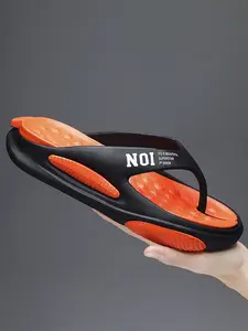 Men's Fashion Sandals Spring New Design, Dual Layer Thick Sole Removable Comfortable Outdoor Beach Shoes, Home Slippers Two-In-One, Casual Flip Flops