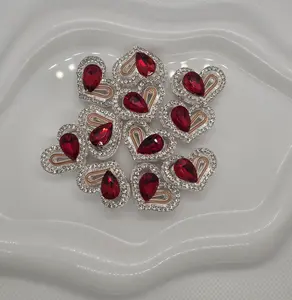 Extra Bling Pieces | Gold or Silver Rhinestone Heart Blings