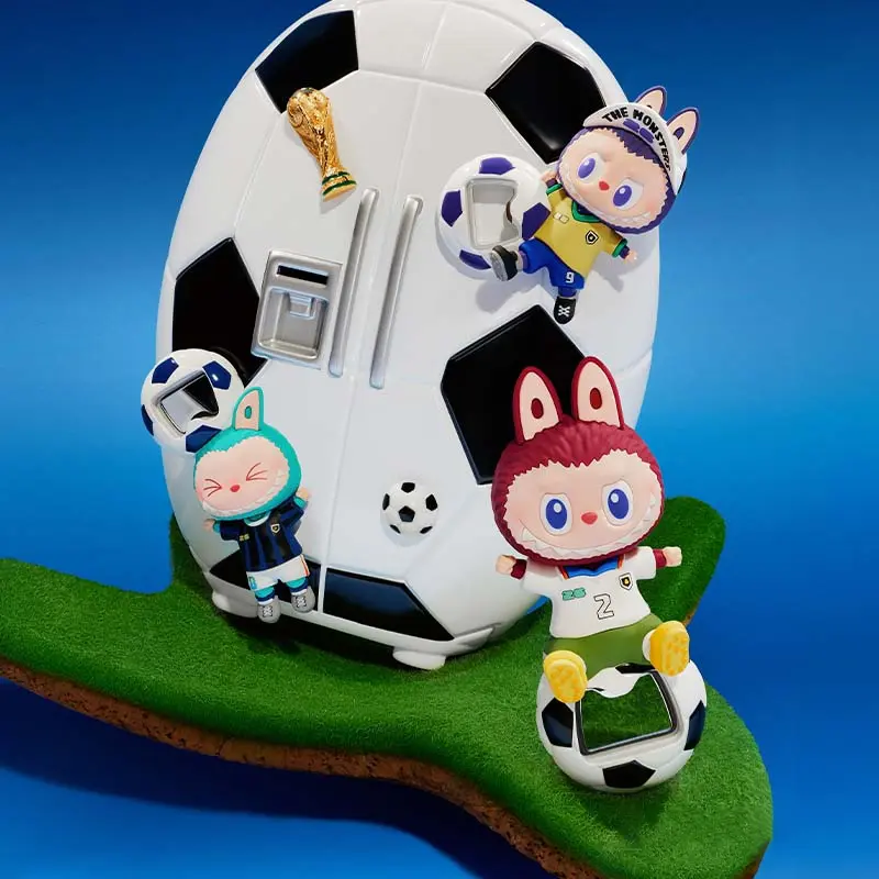 POP MART THE MONSTERS × FIFA SERIES - Bottle Opener Fridge Magnet Blind Box【1】