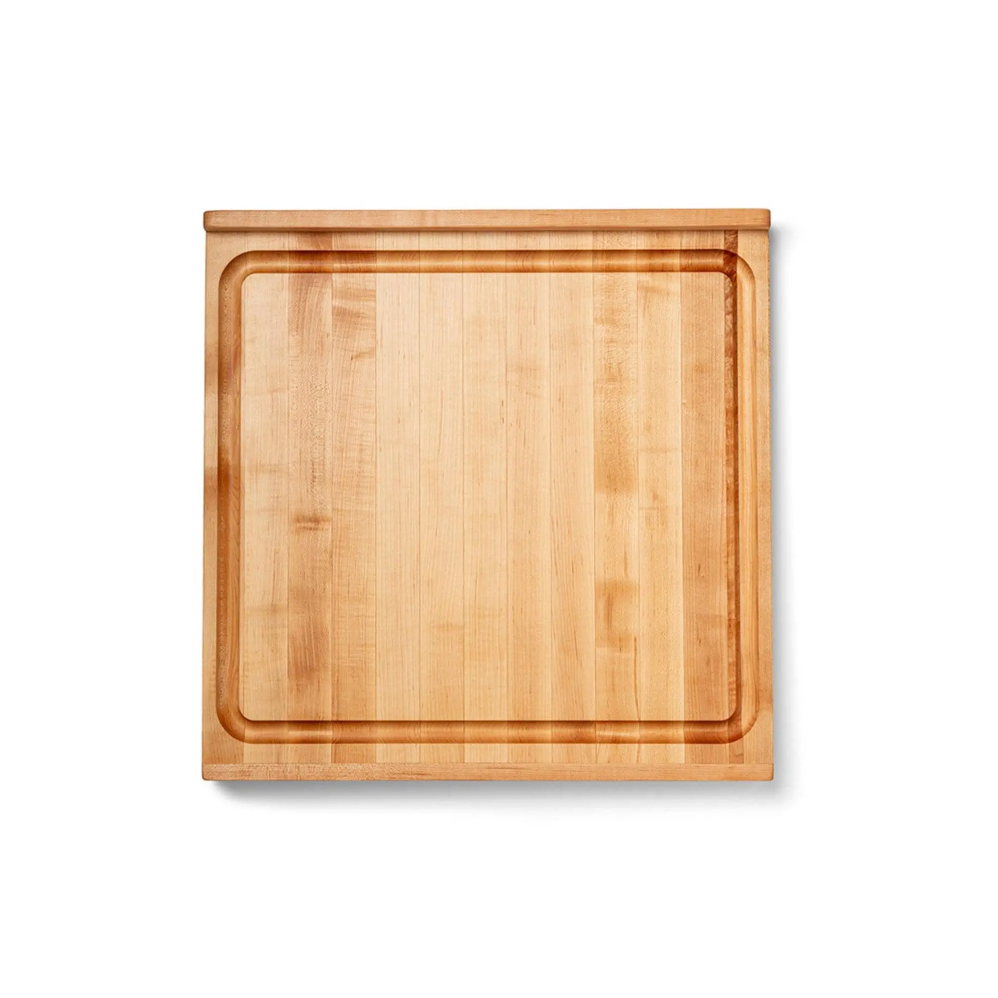John Boos Countertop Reversible Wood Cutting Board with Juice Groove, Maple John Boos Countertop Reversible Wood Cutting Board with Juice Groove, Maple