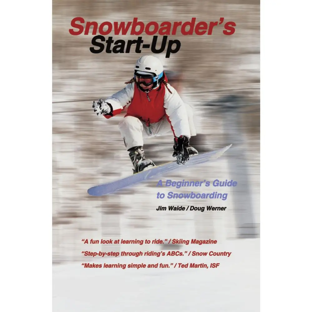USED Book - Snowboarder's Start-Up: A Beginner's Guide to Snowboarding by Werner, Doug (Paperback) - english