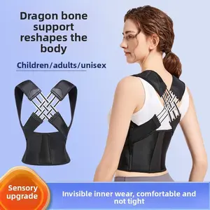 Posture Corrector for Adults & Teens - Invisible Back Brace for Hunchback Correction, Suitable for Men, Women, Students and Children, Support