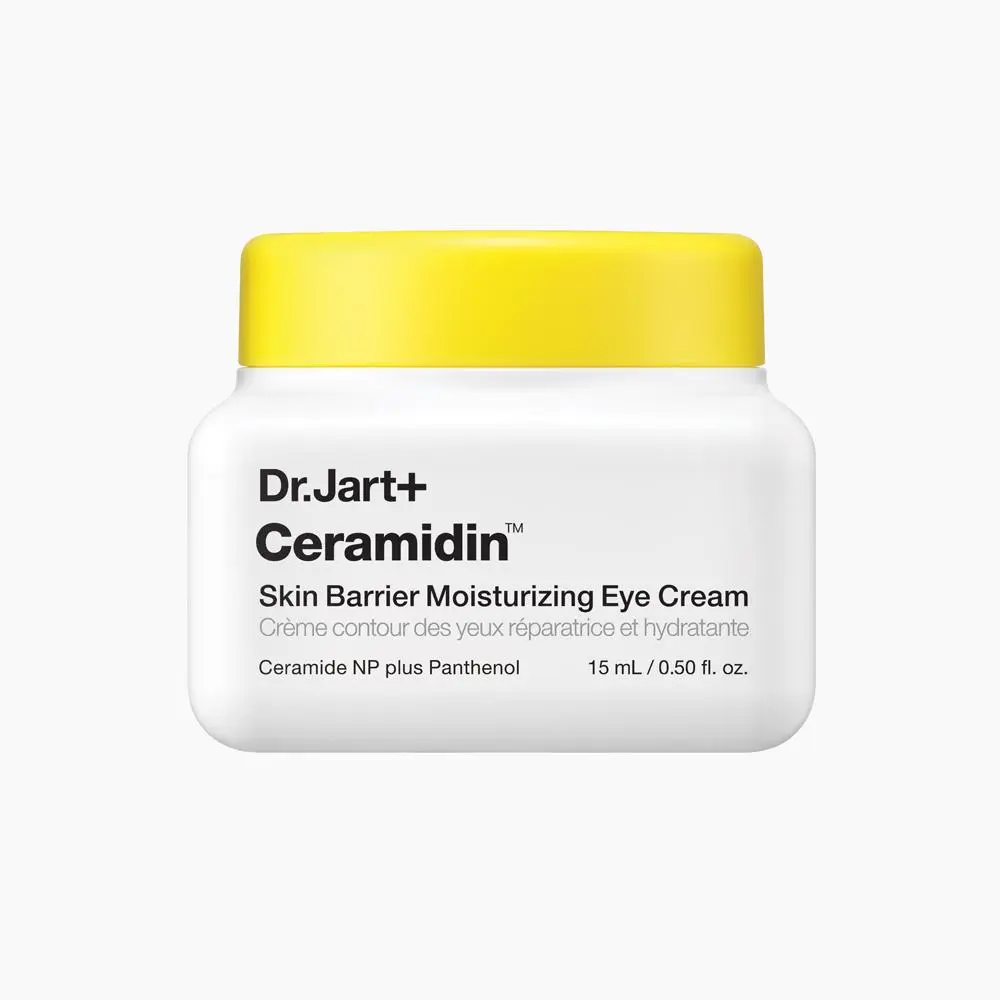 Dr.Jart+ Ceramidin Skin Barrier Moisturizing Korean Eye Cream with Ceramides | Depuffs Eyes | Reduces Fine Lines | Preps Primes for Makeup | Sensitive Skin