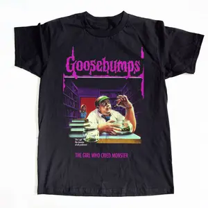Goosebumps The Girl Who Cried Monster Halloween T-shirt Size S-6XL, All Colors, Gift for Women Men, Made In USA, US Size S-6XL, 100% cotton, Classic Fit, Unisex T-Shirt