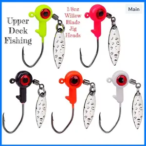 Upper Deck Willow Balde Jig Heads