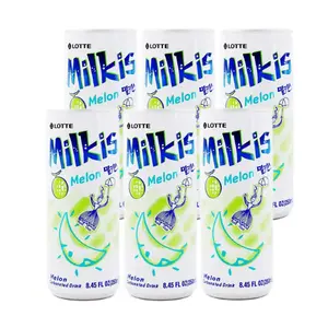 Lotte Milkis Melon Flavor - 250ml x 6 Pack