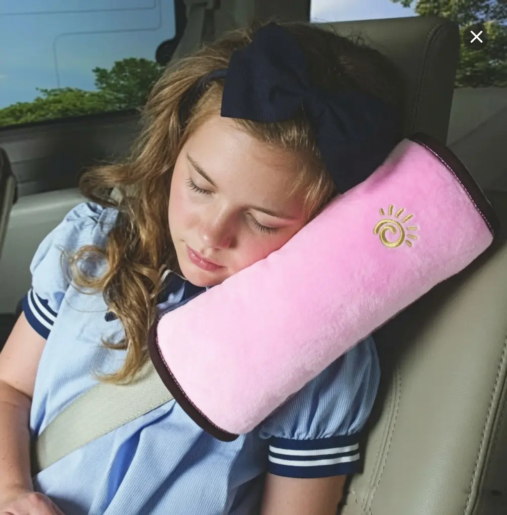 Car Seat Belt Shoulder Pad |   Popular Soft Seatbelt Cushion, Universal Comfort Shoulder Protector for Women & Kids, Breathable Auto Strap Support Pad for Long Road Trips & Daily Driving