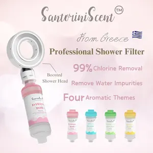 SantoriniScent Vitamin C Shower Filter Skin Moisturizing Protect Skin