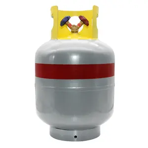 Flame King 50LB A2L Refrigerant Recovery Cylinder Tank, 400 PSI, Dual Y-Valve Liquid/Vapor, Heavy-Duty Steel, HVAC Recovery & Storage