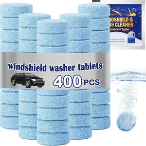 400 count  windshield washer fluid Concentrated Clean Tablets, Windshield Wiper Fluid (Winter: Use With De-icer or Methanol)