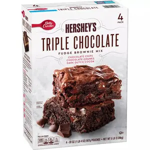 Hershey's Triple Chocolate Brownie Mix 20 oz. 4 Pk.