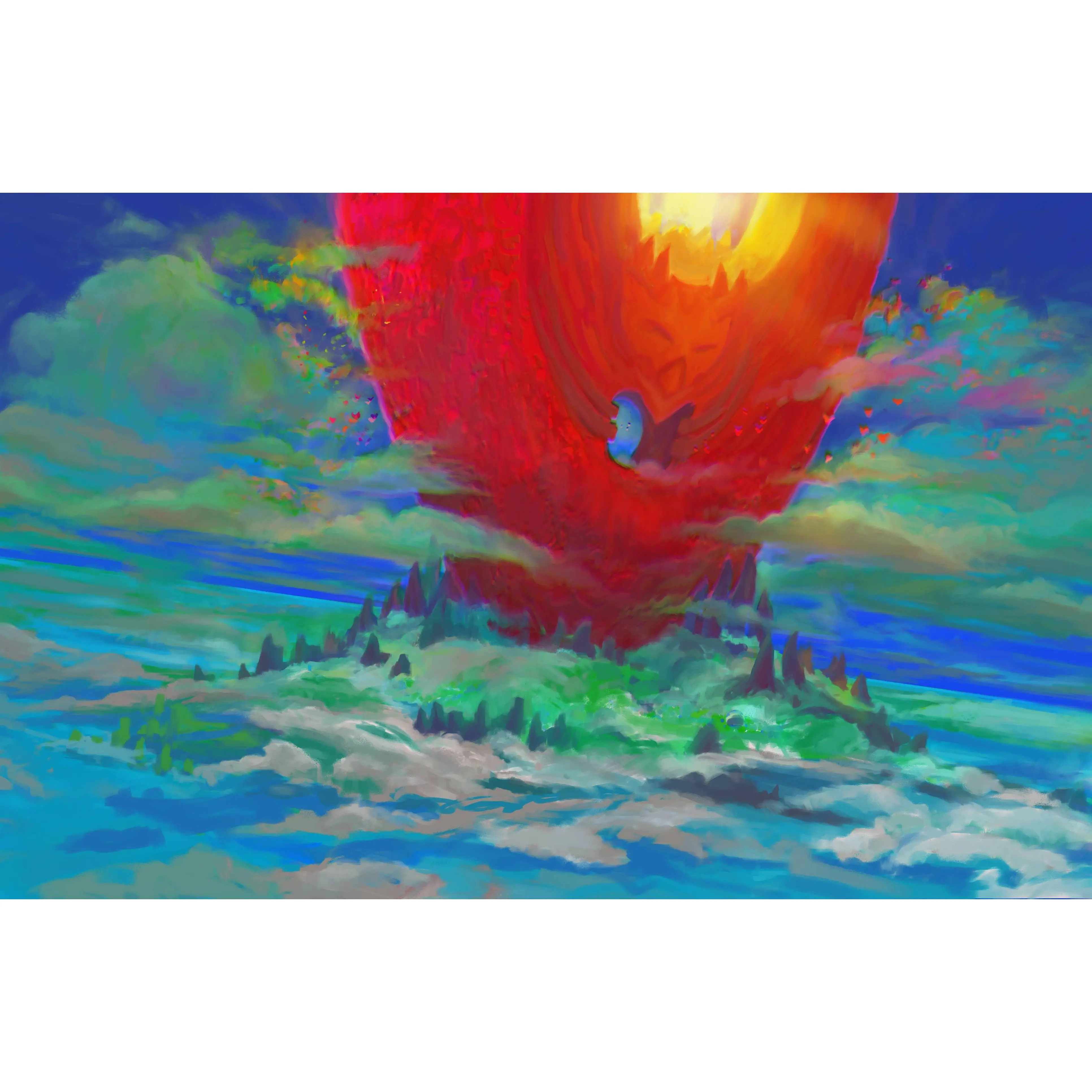 Postcard - Secret Island