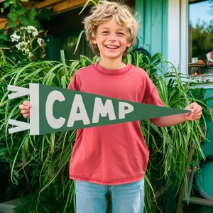 Bold Camp Felt Pennant