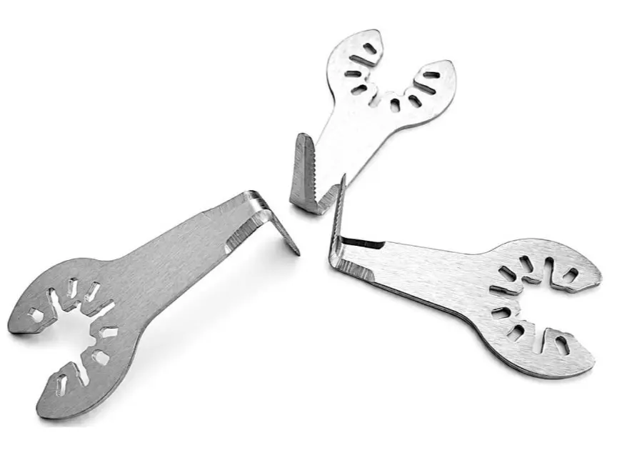 1" Multi-Tool Cold Knife Blade, Serrated Precision Windshield Removal Tool for Clean Auto Glass Cutting 3pk