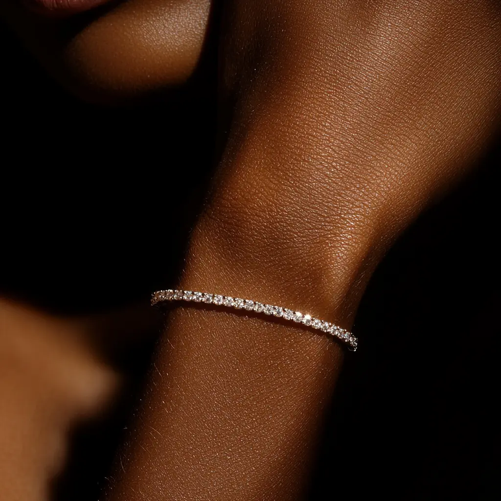 3 Carat Lab Grown Diamond Tennis Bracelet