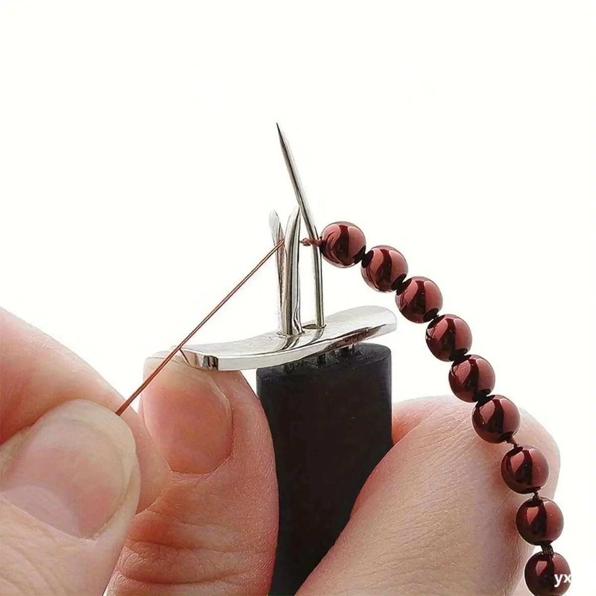 💎 Bead Knotting Tool Pro - Create Perfect, Secure Knots EASILY! 💎 DIY Jewelry Knot-Making Tools,The Ultimate DIY Jewelry Making Tool for Pearls, Gem