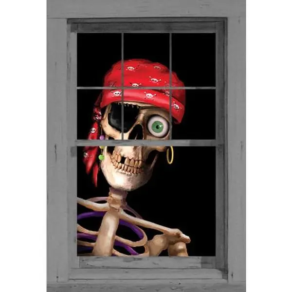 Peppy the Pirate Skull 34.5"x60" Backlit Poster