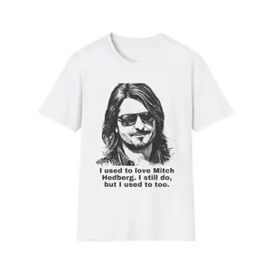 Comedian Mitch Hedberg Unisex Soft Cotton T-Shirt - Funny Joke Tee For Comedy Fans