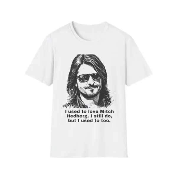 Comedian Mitch Hedberg Unisex Soft Cotton T-Shirt - Funny Joke Tee For Comedy Fans