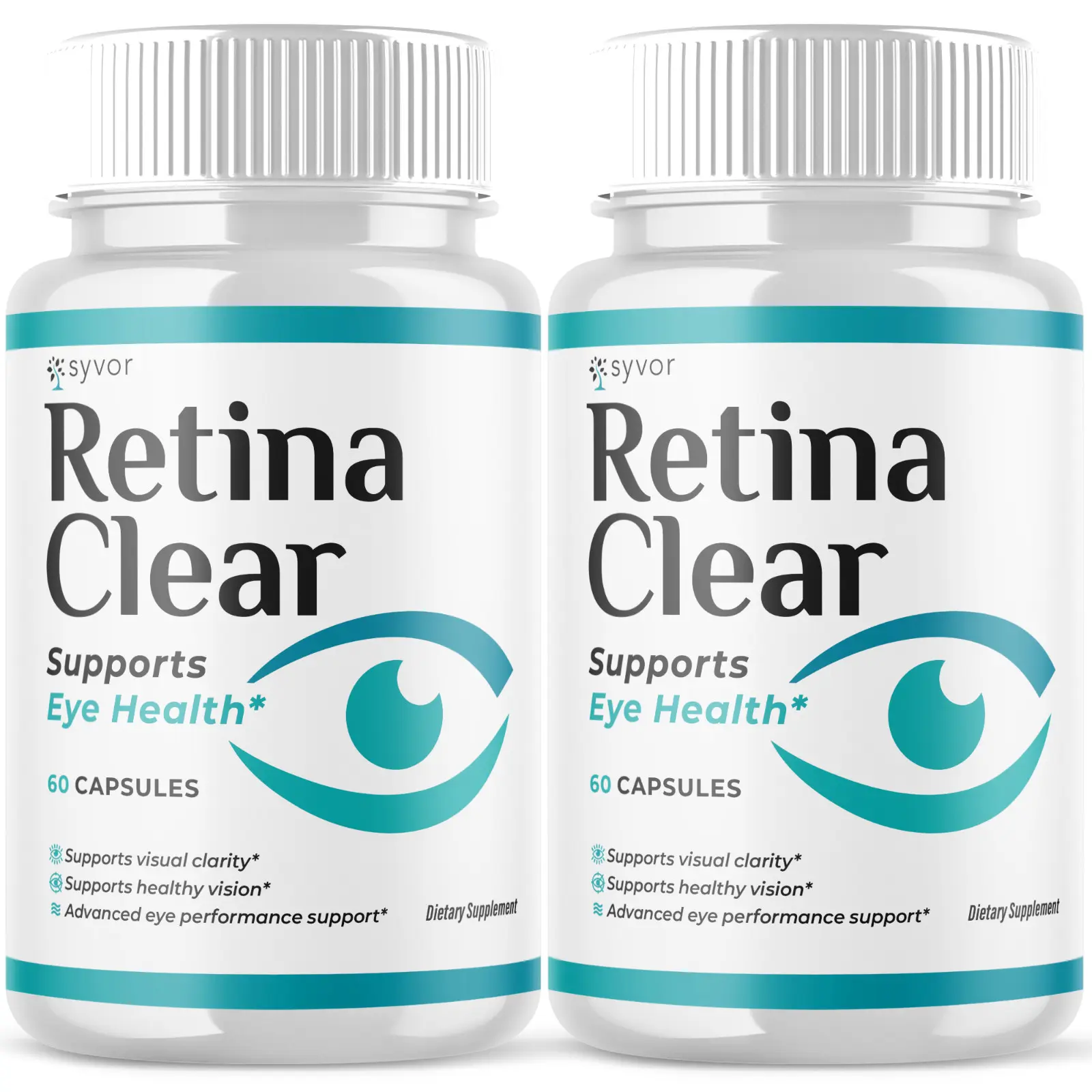 Eye Health Support Capsules for Visual Clarity, Daily Eye Comfort & Vision Nutrition, 120 Capsules, 2 Pack