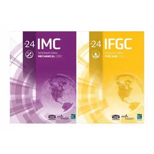 HVAC Ultimate Codebook Kit - 2024 IMC + IFGC International Mechanical Code + International Fuel Gas Code